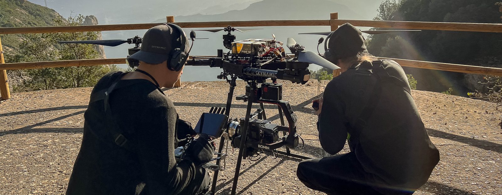 Alta X Drone with Ronin 2 in Spain